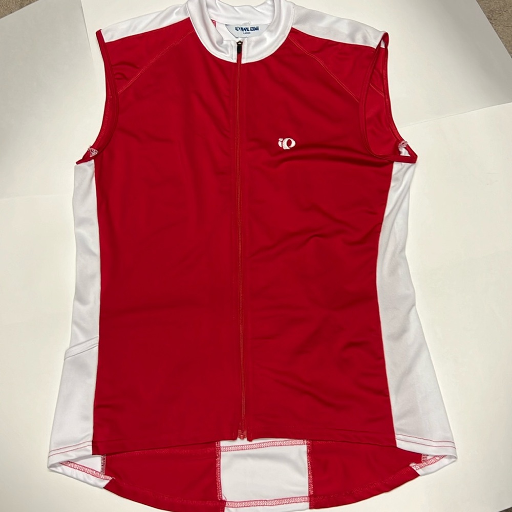 Pearl Izumi Cycling Jersey Mens L, Sleeveless Full Zip